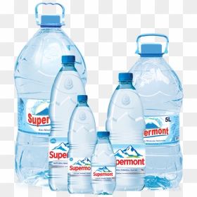 Supermont, HD Png Download - bottled water png