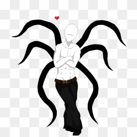 The Eight Pages Drawing Jeff The Killer Fan Art - Drawing Slender Man, HD Png Download - jeff the killer png