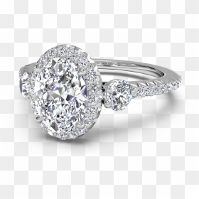Diamond Rings For Girls Png, Transparent Png - engagement rings png