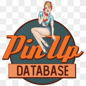 Pin Up Database - Illustration, HD Png Download - pin up png