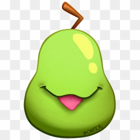 Pear Clipart Bitten - Bitten Apple Or Pear, HD Png Download - bitten apple png