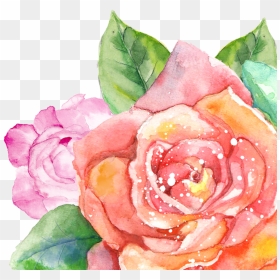Watercolor Summer Flowers Png , Png Download - Watercolors Png, Transparent Png - summer flowers png