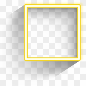 Square Freetoedit Frame Yellow Border Geometric Geometr - Plot, HD Png Download - yellow square png