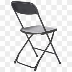 Black Folding Chairs, HD Png Download - folding chair png