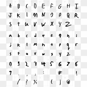 Typeface, HD Png Download - handwriting png