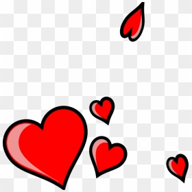 Three Hearts Clip Art - Heart Red Three Clipart, HD Png Download - two hearts png
