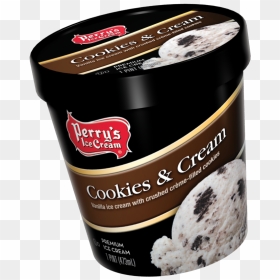 Cookies & Cream , Png Download - Perry's Ice Cream, Transparent Png - vanilla ice cream png
