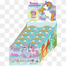 Transparent Rainbow Unicorn Png - Cartoon, Png Download - rainbow unicorn png
