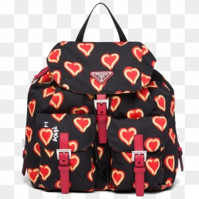 Prada Backpack Heart, HD Png Download - monkey silhouette png
