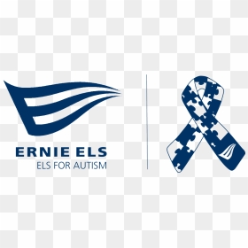 Ernie Els Foundation - Els For Autism Logo, HD Png Download - autism puzzle piece png
