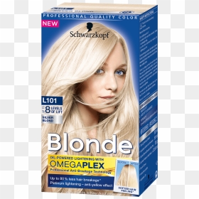 Blonde Lighteners L101 Silver Blond - Nordic Silver Blonde, HD Png Download - blond hair png