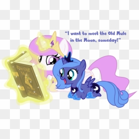 My Little Pony Princes Luna Celestia, HD Png Download - princess celestia png