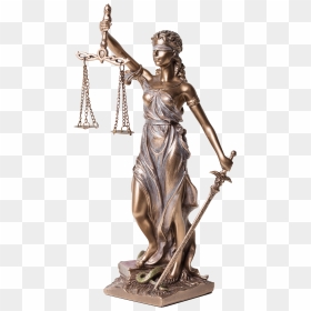 Lady Justice Bronze Statue - Lady Justice Statue Png, Transparent Png - lady justice png