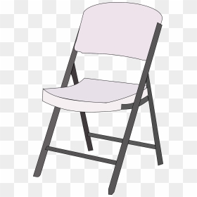 Folding Chair Clipart, HD Png Download - folding chair png