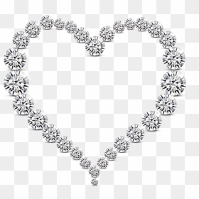 Creative Heart Png Download - Diamond Heart Shape Png, Transparent Png - diamond heart png