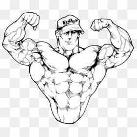 Muscle Pose Bicep Png - Biceps Drawing, Transparent Png - bicep png