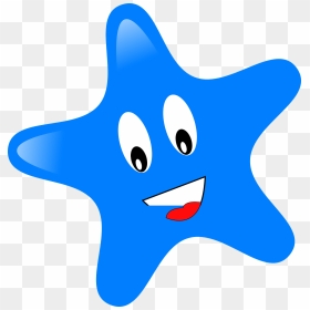 Star Blue Clipart Png, Transparent Png - cute star png