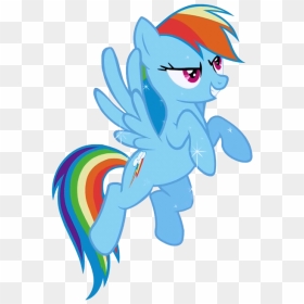 Rainbow Dash Rarity Princess Celestia My Little Pony - My Little Pony Transparent Background Rainbow Dash, HD Png Download - princess celestia png