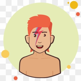 David Bowie Icon - Portable Network Graphics, HD Png Download - david bowie png