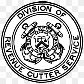 Revenue Cutter Service, HD Png Download - globe black and white png