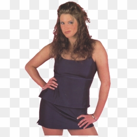 - Stephanie Mcmahon 2000 Photoshoot , Png Download - Little Black Dress, Transparent Png - stephanie mcmahon png