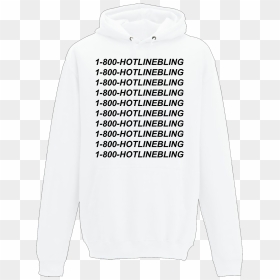 Singoutloud Hotline Bling Printed Hoodie - Hoodie, HD Png Download - hotline bling png