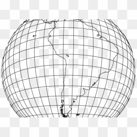 Globe With Meridians And Parallels Vector Clip Art - Disco Ball Gif Transparent, HD Png Download - globe black and white png