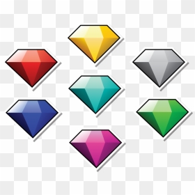 Thumb Image - Sonic Chaos Emeralds, HD Png Download - chaos emeralds png
