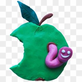 Transparent Bitten Apple Png - Plastilina Png, Png Download - bitten apple png