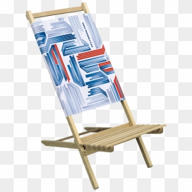 The Beach Chair Has A Frame That Is Lightweight At - Folding Chair, HD Png Download - folding chair png