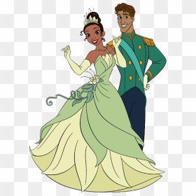 Transparent Daddy Clipart - Tiana And Naveen Clipart, HD Png Download - princess tiana png