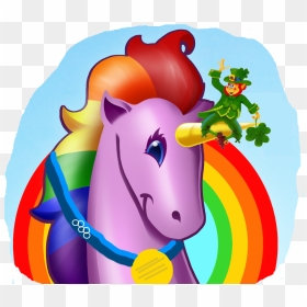 St Patrick's Day, HD Png Download - rainbow unicorn png