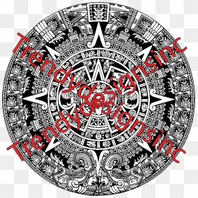 Aztec Calendar, HD Png Download - aztec calendar png