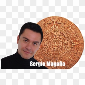 Sergio Magaña - Labeled Sketch Of The Babylonian Calendar, HD Png Download - aztec calendar png