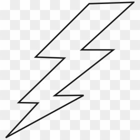 Lightning Black Bolt Clip Art - White Lightning Bolt Png, Transparent Png - harry potter lightning bolt png