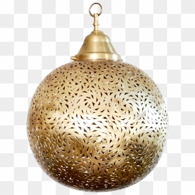 Moroccan Brass Hanging Pendant Lamp - Moroccan Hanging Brass Lamp, HD Png Download - pixar lamp png