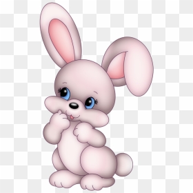 Easter Bunny Rabbit Cartoon Cuteness Clip Art - Rabbit Cartoon Png, Transparent Png - cute bunny png