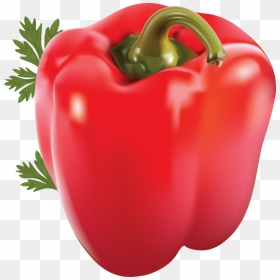 Red Pepper Png Image - Red Sweet Pepper Png, Transparent Png - red pepper png