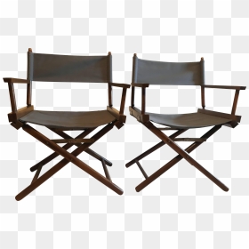 Vintage Restored Directors Chairs - Director's Chair, HD Png Download - folding chair png