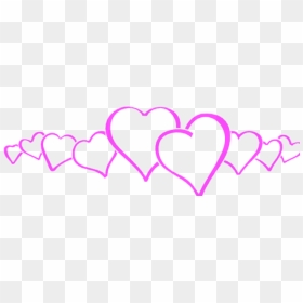 Heart Border For Word - Valentines Border Clip Art, HD Png Download - valentine border png