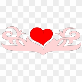 Love Art Tile Coaster, Transparent Png - Clip Art, Png Download - valentine border png