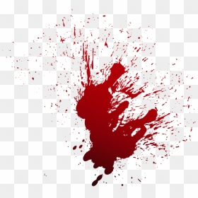 Blood Film Drawing - Blood Stain Png, Transparent Png - red splash png