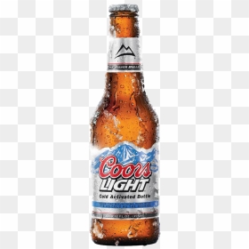 Coors Light Beer Bottle, HD Png Download - coors light png