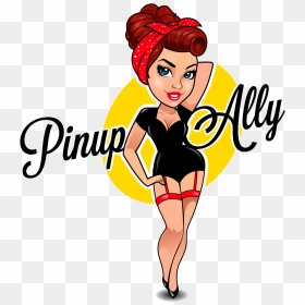 Pinupally - Cartoon, HD Png Download - pin up png