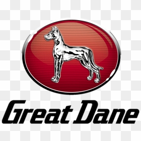 Great Dane Logo-transparent - Great Dane Trailers Logo Png, Png Download - great dane png