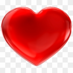 Red Heart 3d Pngimage - Сердце И Черт Без Фона, Transparent Png - diamond heart png