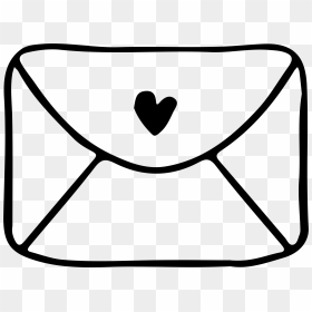 Envelope Drawing Transparent, HD Png Download - white envelope png