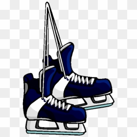 Hanging Ice Skates Png Image Background - Transparent Hockey Skates Clipart, Png Download - ice skates png