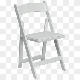 White Polywood Folding Chair, HD Png Download - folding chair png
