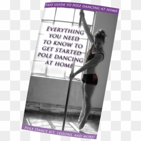 Beginners Pole Dancing Guide - Banner, HD Png Download - stripper pole png